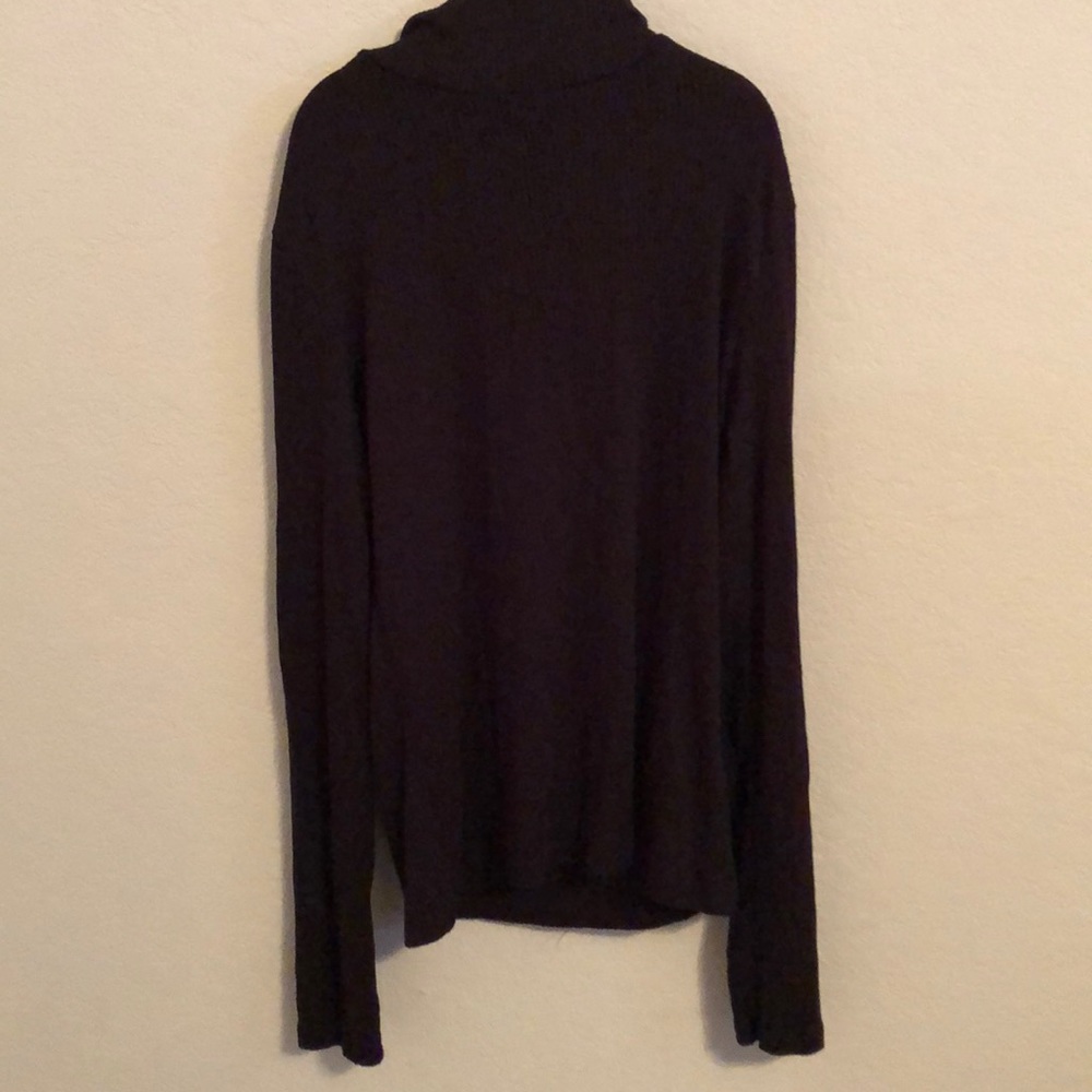Black long sleeve turtleneck